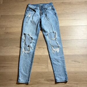 Rewash Brans Womens Mid Rise Skinny Stretch Blue Jeans Size 5